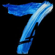 7BLAU Malen nach Zahlen